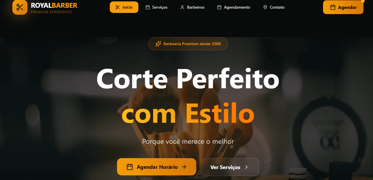 Royal Barber – Agendamento Online
