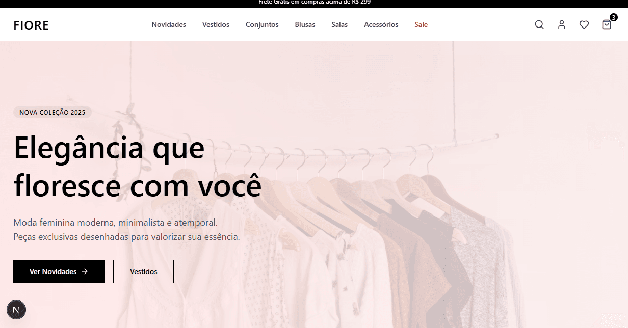E-commerce de Moda – Fiore